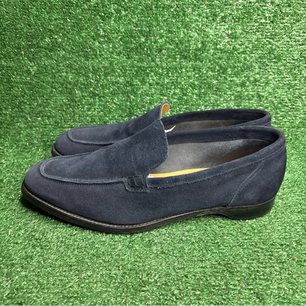 ALFRED SARGENT‎ DARK BLUE MADE IN ENGLAND SLIP ON LOAFERS SIZE US 11 / UK 10